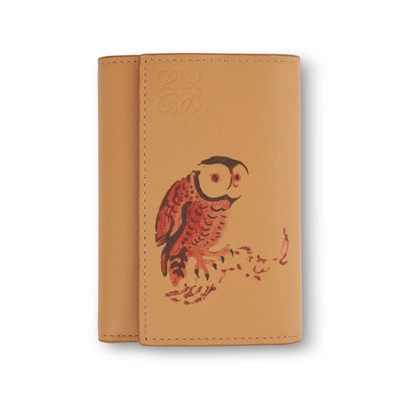 Shop Loewe Owl Small Vertical Wallet