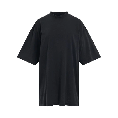 Balenciaga Oversized Distressed Printed Cotton-jersey T-shirt