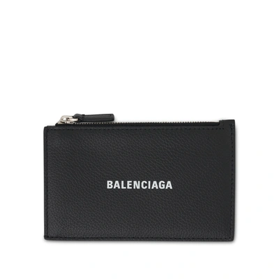 Shop Balenciaga Cash Long Coin And Card Holder