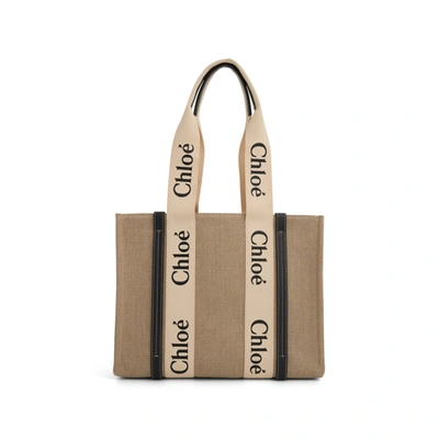 Shop Chloé Medium Woody Tote Bag