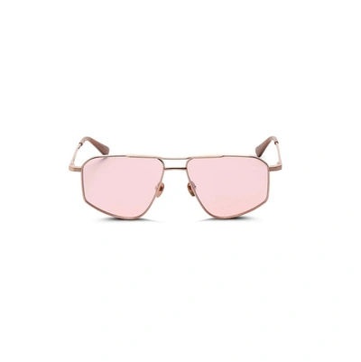 Shop G.o.d Thirty Six Ii Sunglasses With Pink Lens