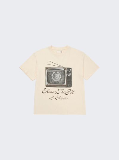Shop Honor The Gift Tv Tee In Ivory