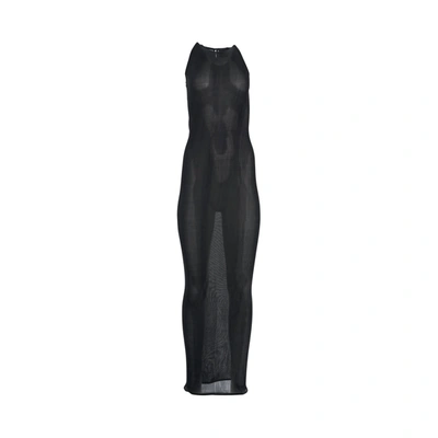 Shop Givenchy Halter Long Silk Dress