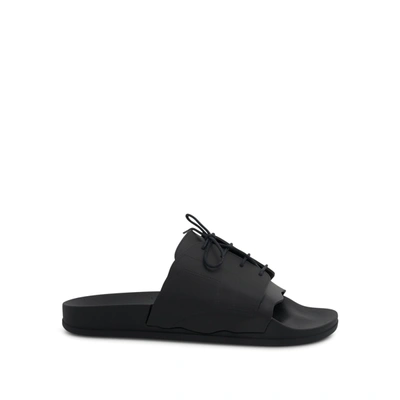 Maison Margiela Women's Lace Up Pool Slides Sandals