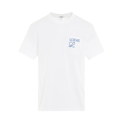 Shop Loewe Anagram Pocket T-shirt