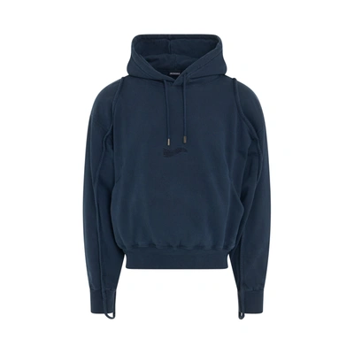 Shop Jacquemus Camargue Clay Logo Hoodie