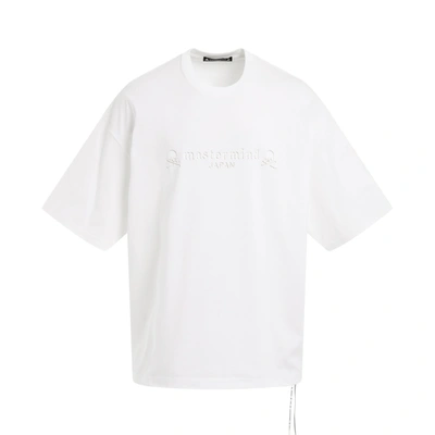 Shop Mastermind Japan Classic Logo And Skull Boxy Fit T-shirt