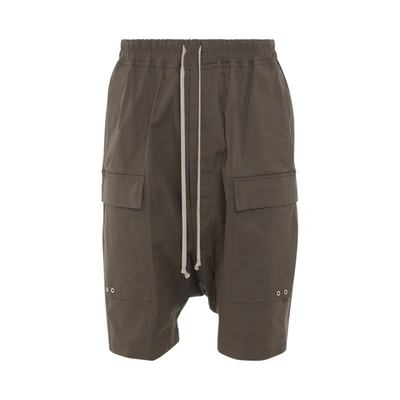 Shop Rick Owens Cargo Pods Shorts