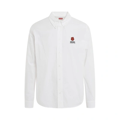 Shop Kenzo Boke Crest Poplin Shirt