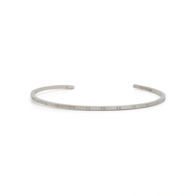 Maison Margiela Numerical Cuff 2mm Bracelet