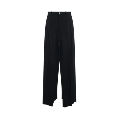 Shop Balenciaga Deconstructed Double Front Pants