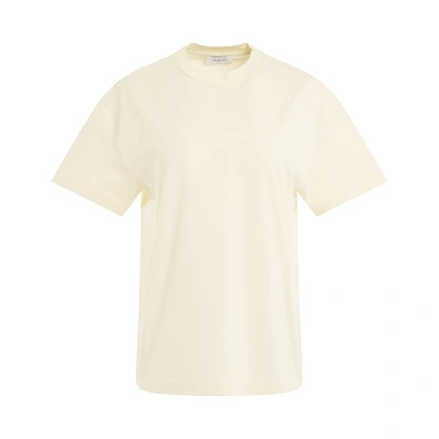 Shop Off-white Embroidered Diagonal Tab Casual T-shirt