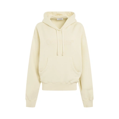 Shop Off-white Thick Big Logo Oversize Hoodie