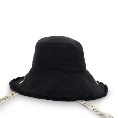 Shop Off-white Strings Oversize Bucket Hat