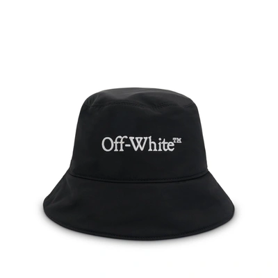 Shop Off-white Bookish Nylon Bucket Hat