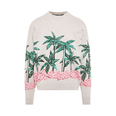 Shop Palm Angels Palms Row Printed Sweater