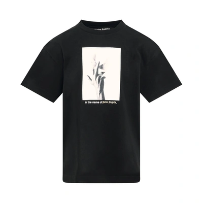 Shop Palm Angels Wings Graphic Cotton T-shirt