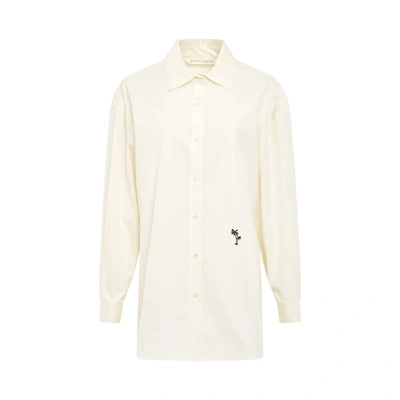 Shop Palm Angels Palms Embroidered Shirt