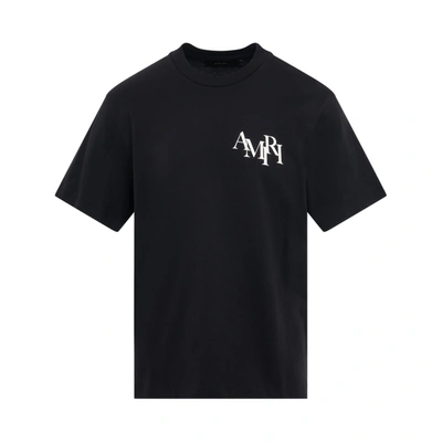 Shop Amiri Staggered Logo T-shirt