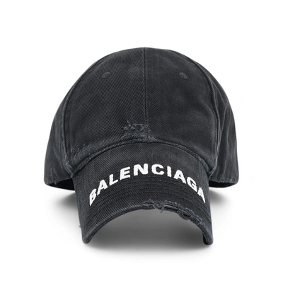 Shop Balenciaga Logo Visor Cap