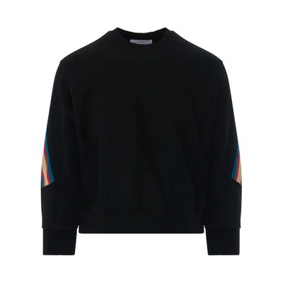 Shop Facetasm Rib Xxl Oversized Sweater With Coloured Stripes
