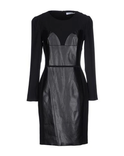 Shop Viktor & Rolf Short Dress In Black