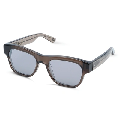 G.o.d Seventeen Crystal Grey Sunglass With Grey Flash Lens