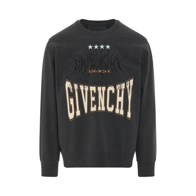 Shop Givenchy Multilogo Dyed Sweatshirt