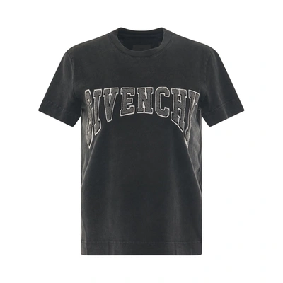 Shop Givenchy College Logo Slim Fit T-shirt