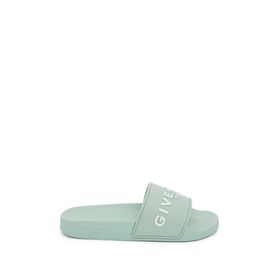 Shop Givenchy Logo Flat Sandal