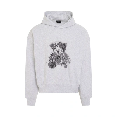 Shop We11 Done New Teddy Back Logo Hoodie