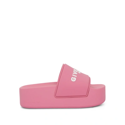 Shop Givenchy Rubber Slide Sandals