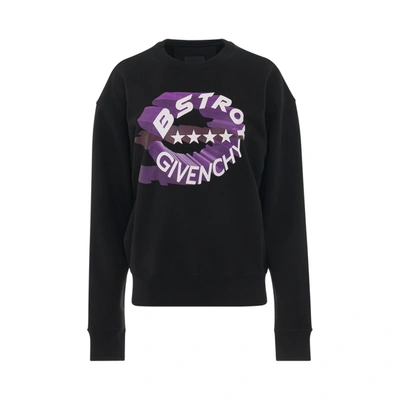 Shop Givenchy Bstroy Circle Logo Sweatshirt