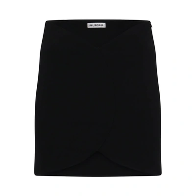 Shop Balenciaga Circle Mini Skirt
