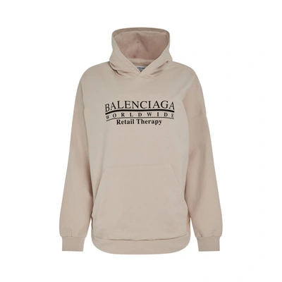 Balenciaga Retail Therapy Wide Fit Hoodie
