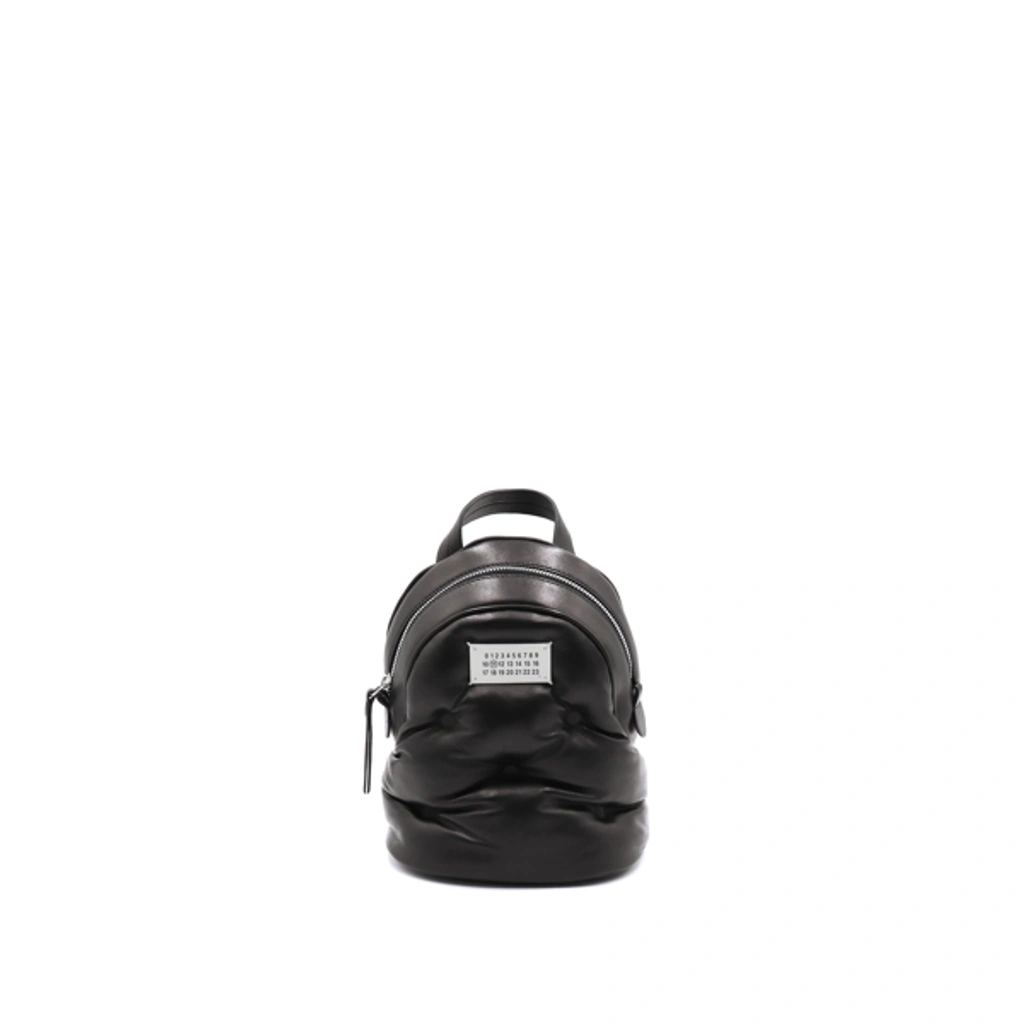 Maison Margiela Compact Napa Leather Backpack With Silver Chain Detail - NWT Maison Margiela Compact Napa Leather Backpack With Silver  main image 2