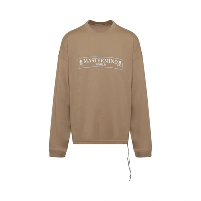 Shop Mastermind Boxed Logo Long Sleeve Boxy Fit T-shirt