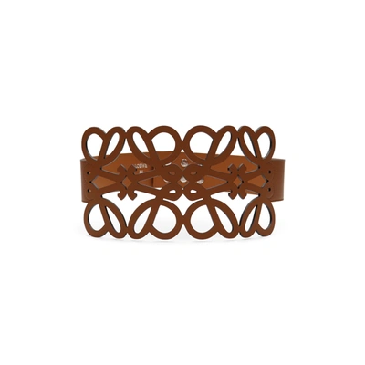 Shop Loewe Anagram Cut Out Belt