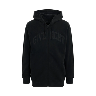Shop Givenchy Archetype College Dye Zipped Hoodie