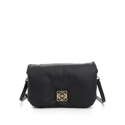 Loewe Goya Puffer Mini Bag In Black
