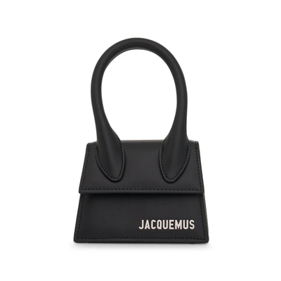 Jacquemus Le Chiquito Logo Plaque Mini Crossbody Bag In Black