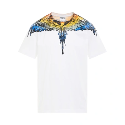Shop Marcelo Burlon County Of Milan Lunar Wings Regular T-shirt