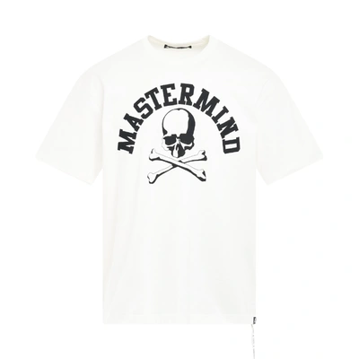 Shop Mastermind Japan M Logo Skull T-shirt