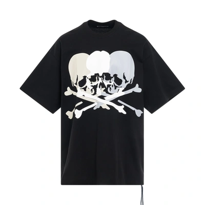 Shop Mastermind Triple Skull Logo T-shirt