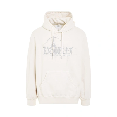 Doublet Logo-embellished Cotton Hoodie