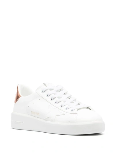 Shop Golden Goose 'purestar' Sneakers In White