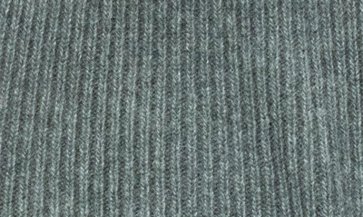 Portolano Cashmere Beanie In Medium Heather Grey