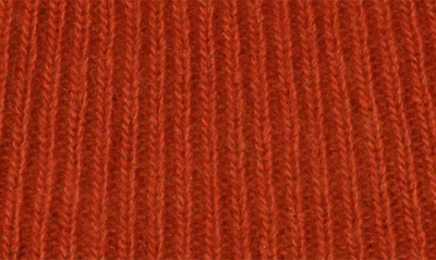 Shop Portolano Cashmere Beanie In Rust