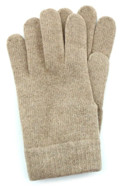 Shop Portolano Cashmere Gloves In Nile Brown