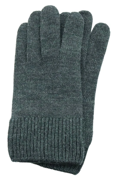 Shop Portolano Merino Wool Gloves In Dk Charcoal